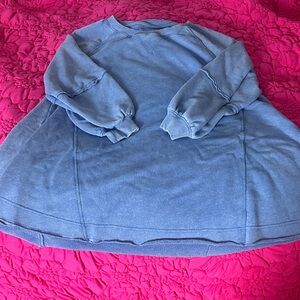 AE Blue Women's Sweatshirt Dress